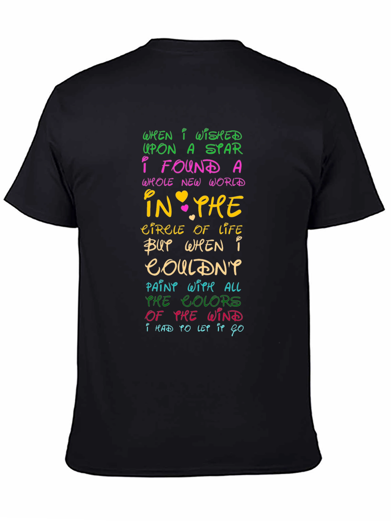 Disney Song Lyric T-Shirt - Circle of Life Graphic Tee