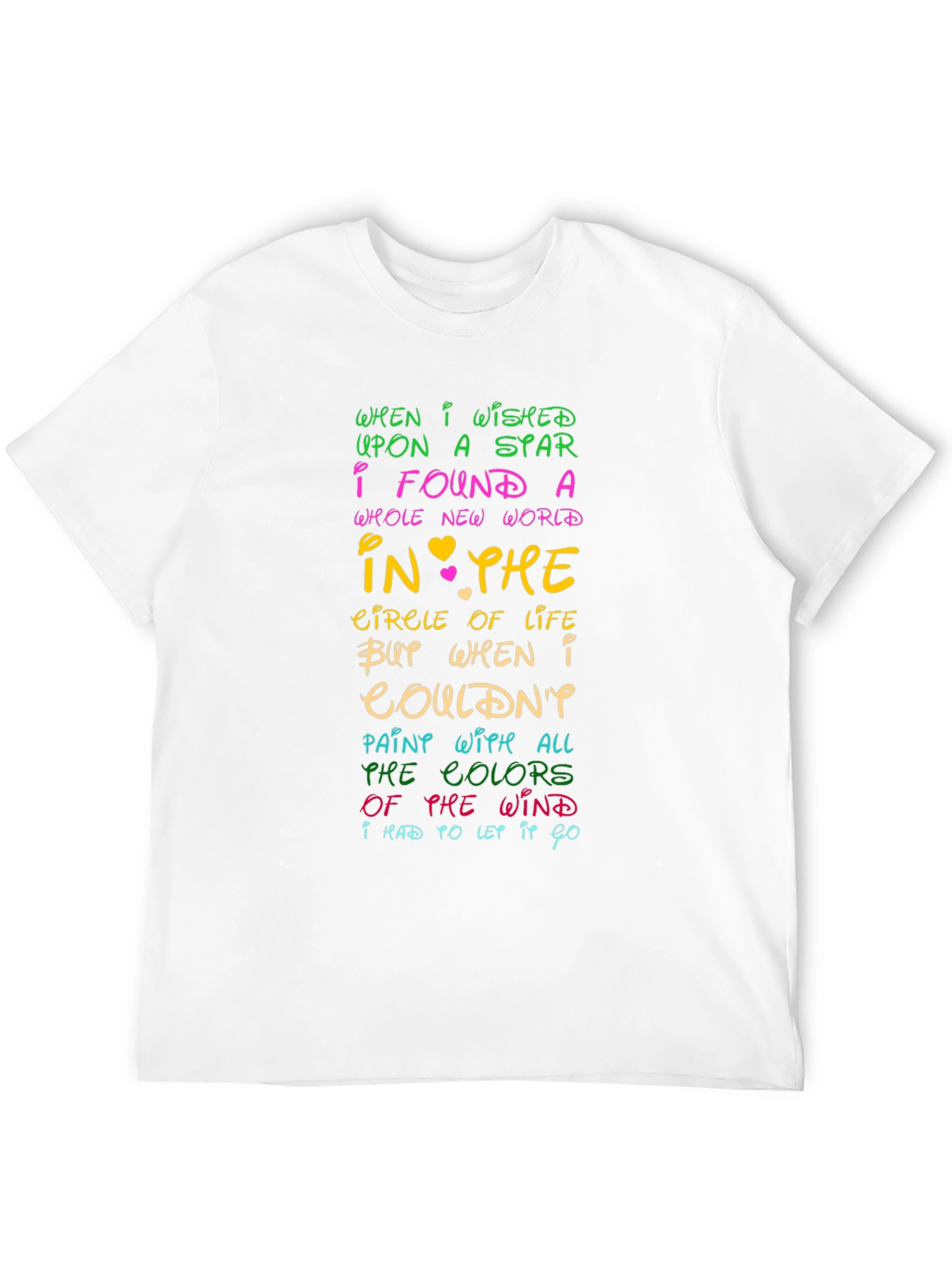 Disney Song Lyric T-Shirt - Circle of Life Graphic Tee