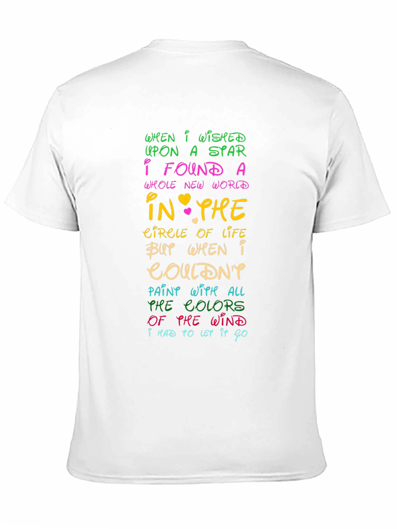Disney Song Lyric T-Shirt - Circle of Life Graphic Tee