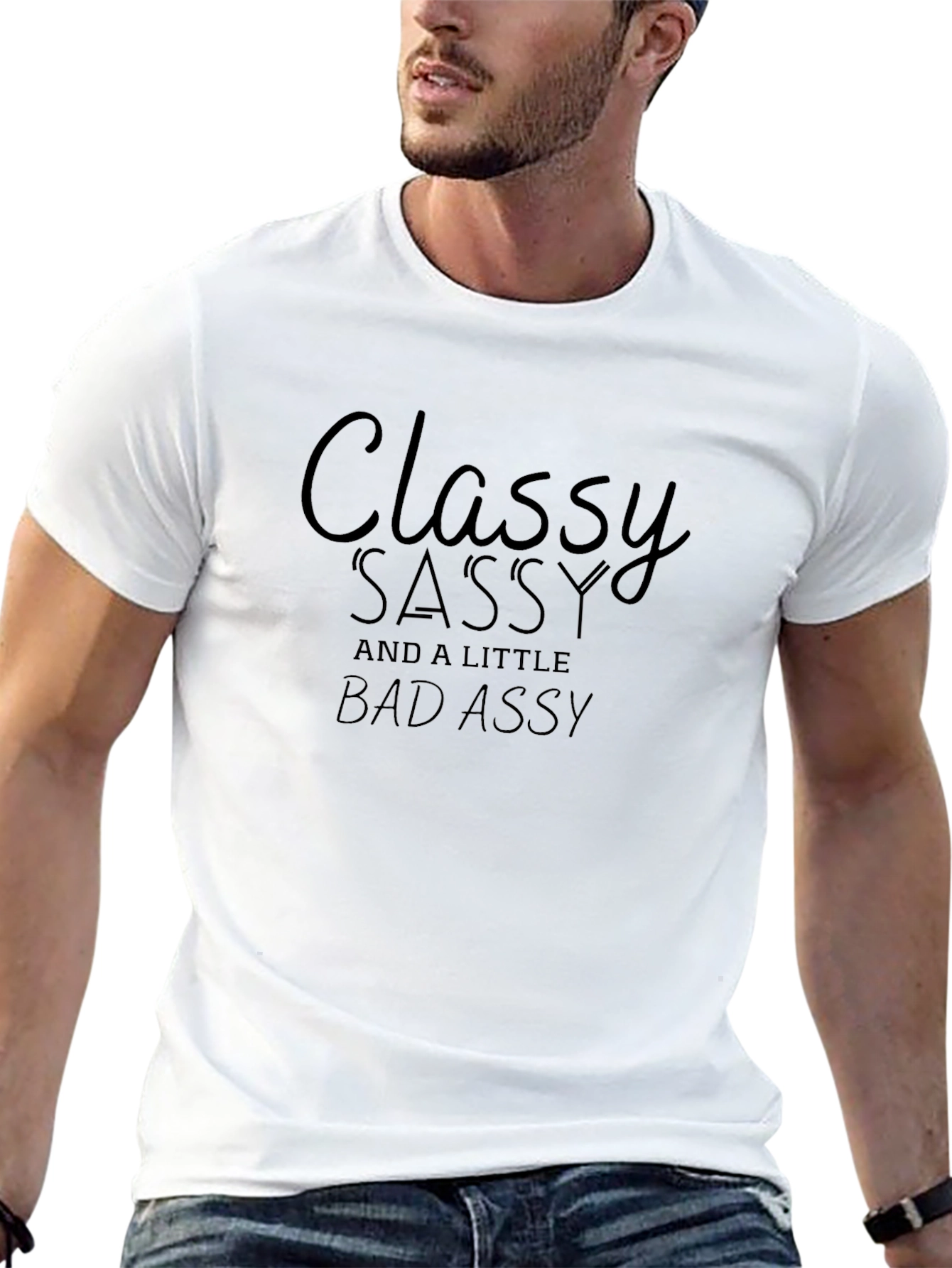 Classy Sassy Funny Graphic T-Shirt