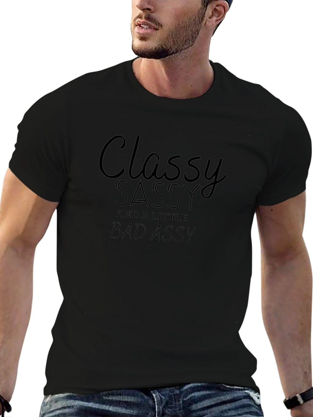 Classy Sassy Funny Graphic T-Shirt