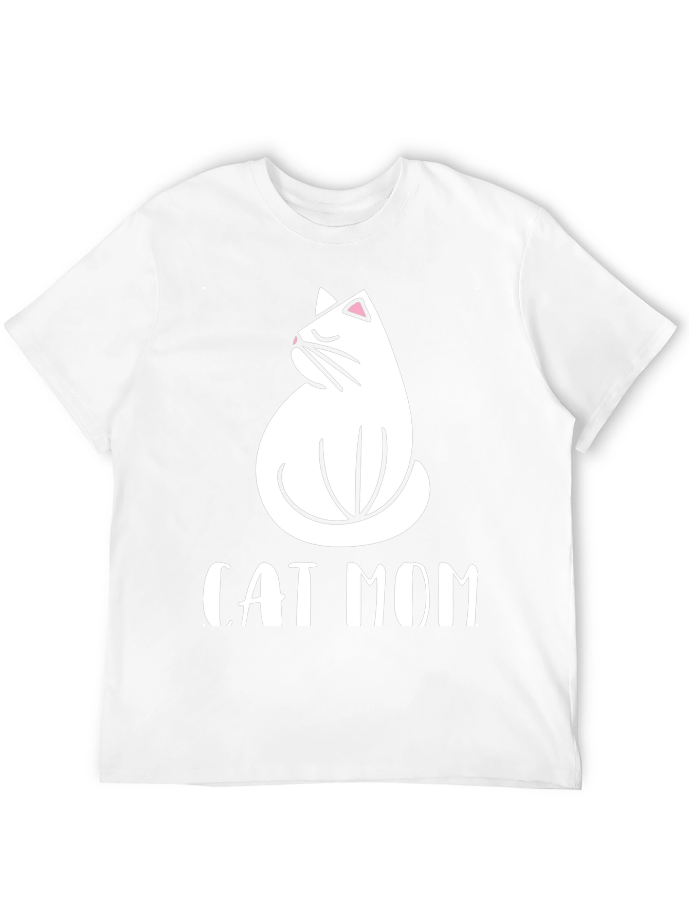Cat Mom T-Shirt - Cute Graphic Tee