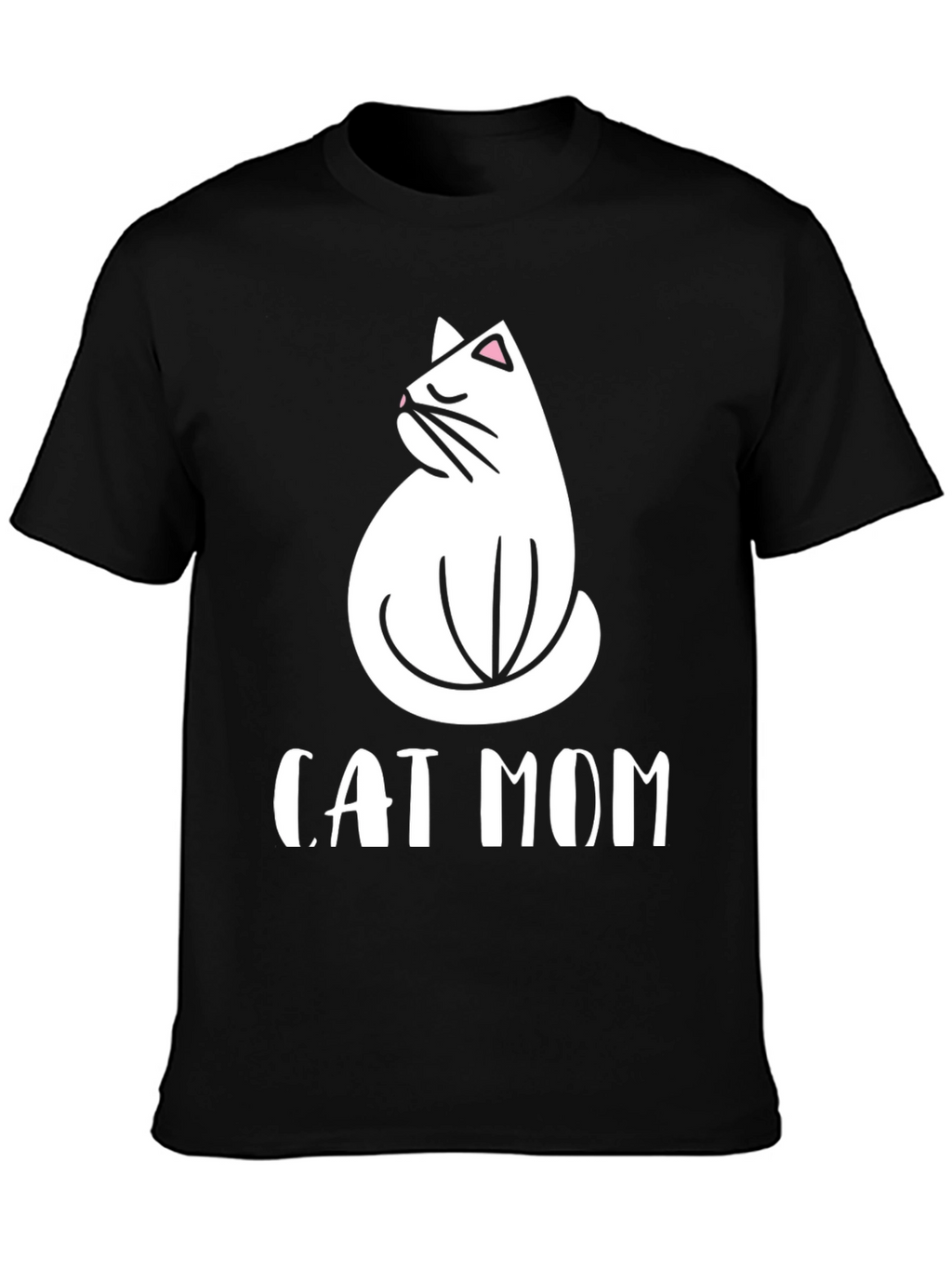 Cat Mom T-Shirt - Cute Graphic Tee