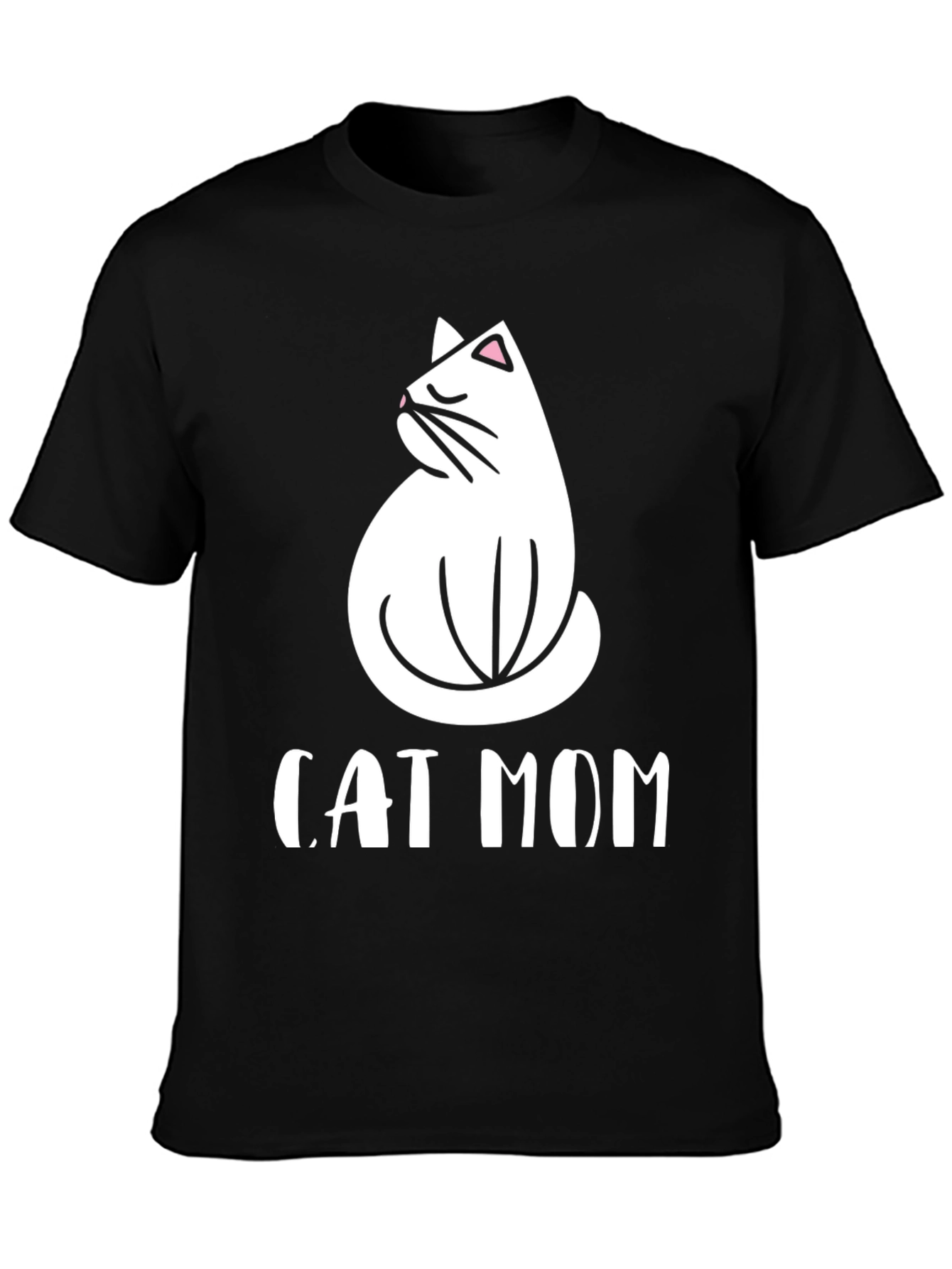 Cat Mom T-Shirt - Cute Graphic Tee