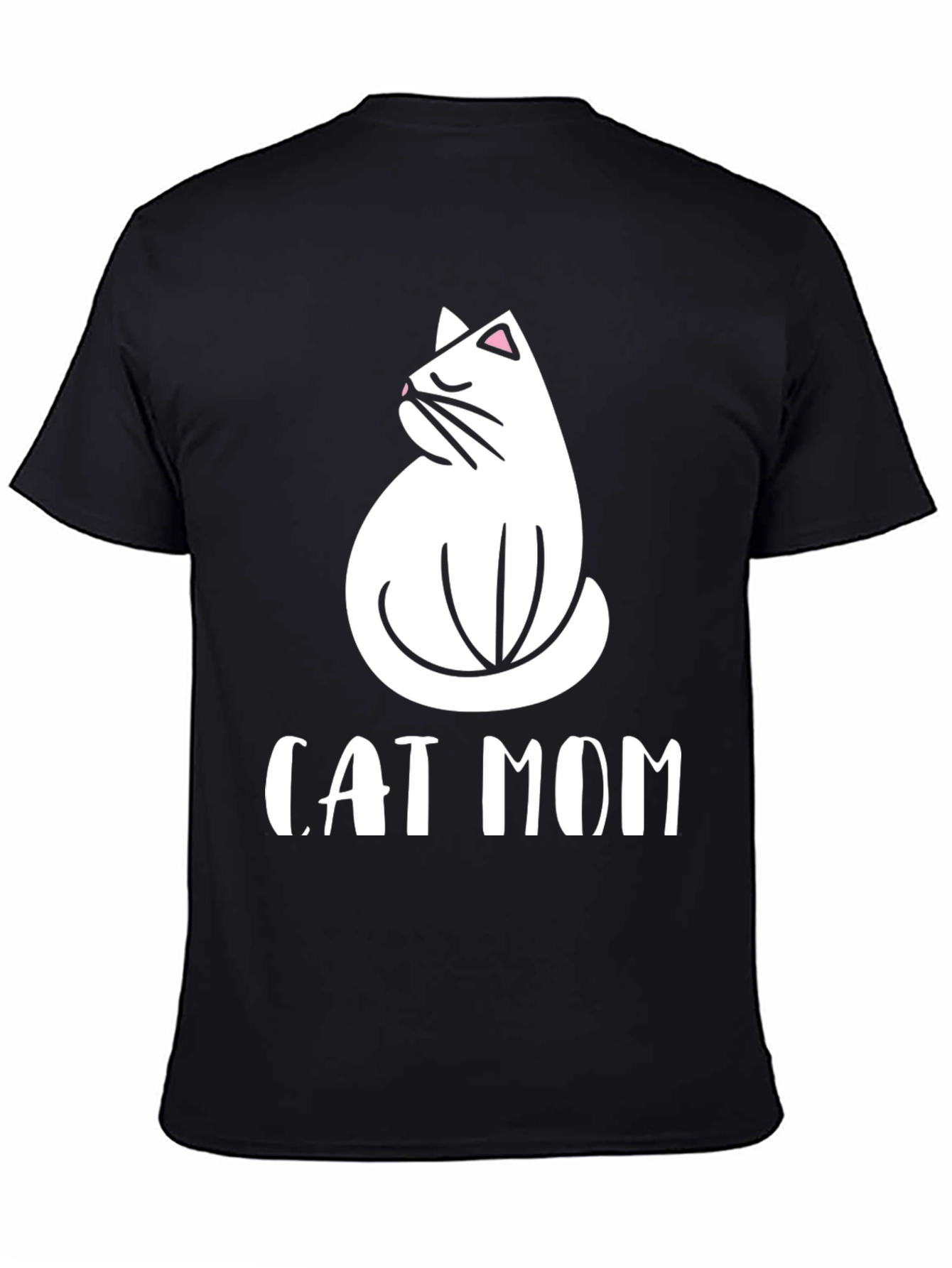 Cat Mom T-Shirt - Cute Graphic Tee
