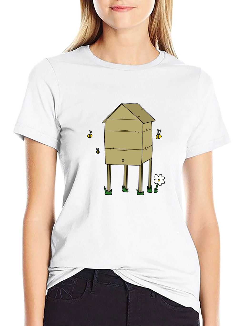 Beehive Graphic Tee - Nature Lovers T-Shirt