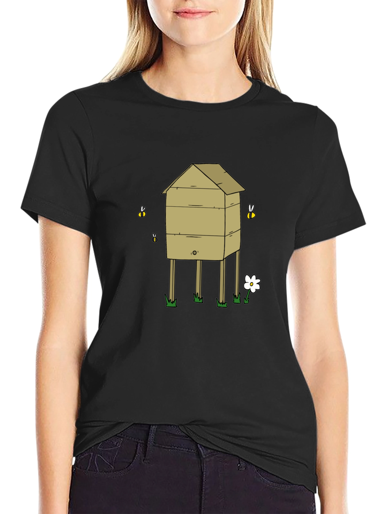 Beehive Graphic Tee - Nature Lovers T-Shirt