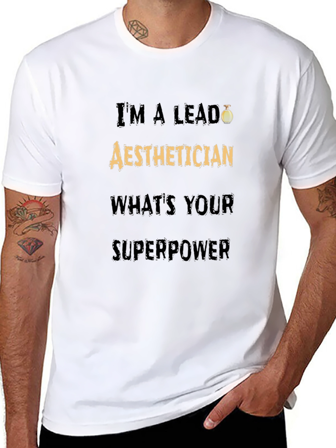 Aesthetician T-Shirt - Whats Your Superpower?