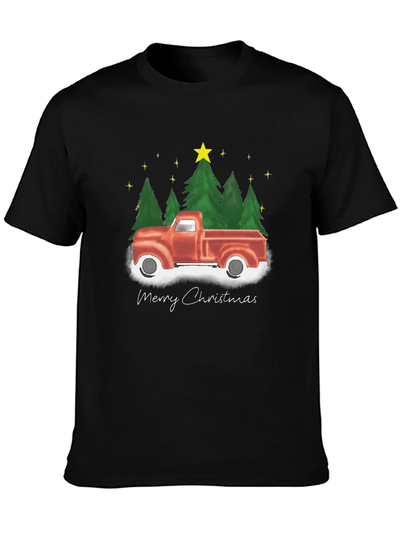 Christmas Truck T-Shirt - Holiday Tee