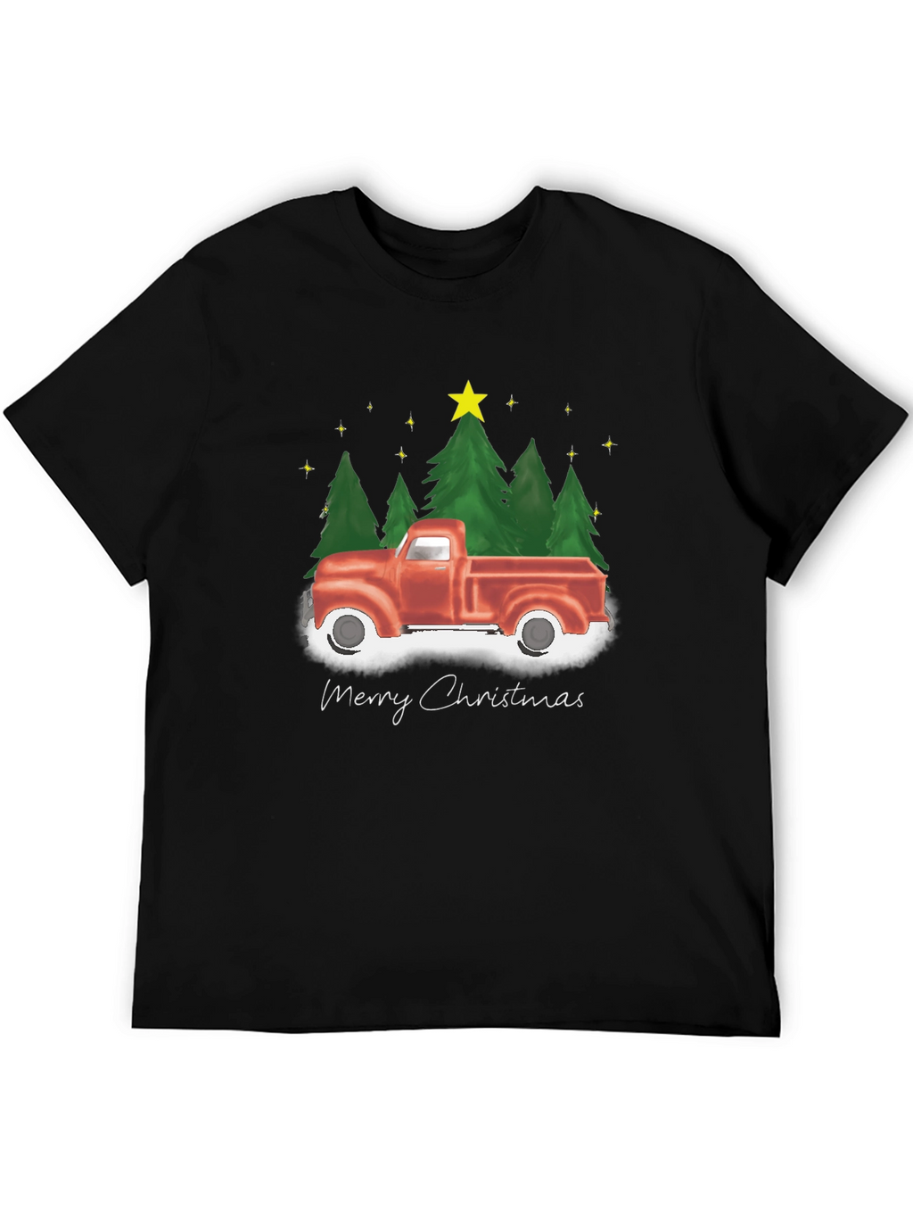 Christmas Truck T-Shirt - Holiday Tee