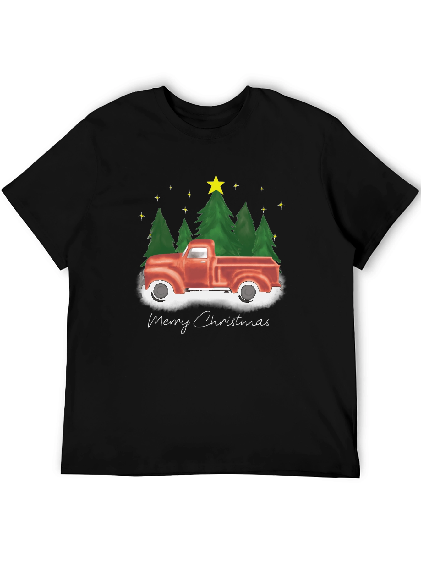 Christmas Truck T-Shirt - Holiday Tee