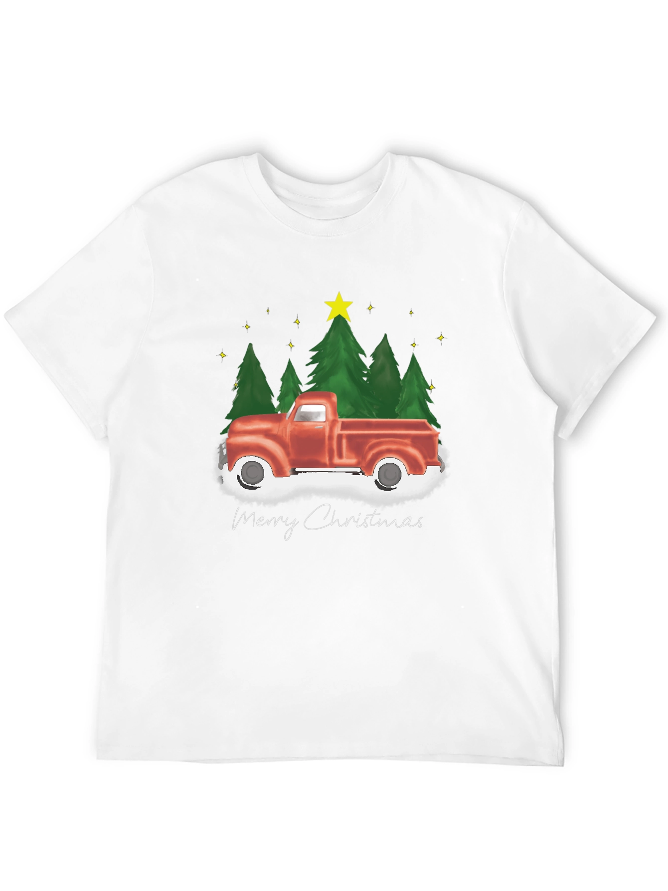 Christmas Truck T-Shirt - Holiday Tee