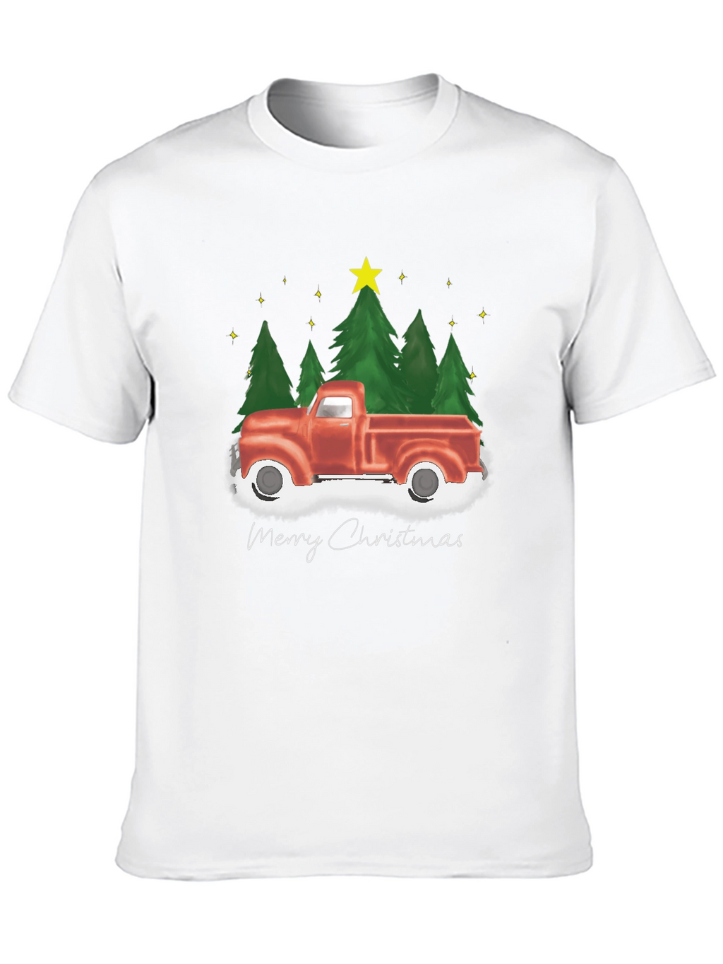 Christmas Truck T-Shirt - Holiday Tee