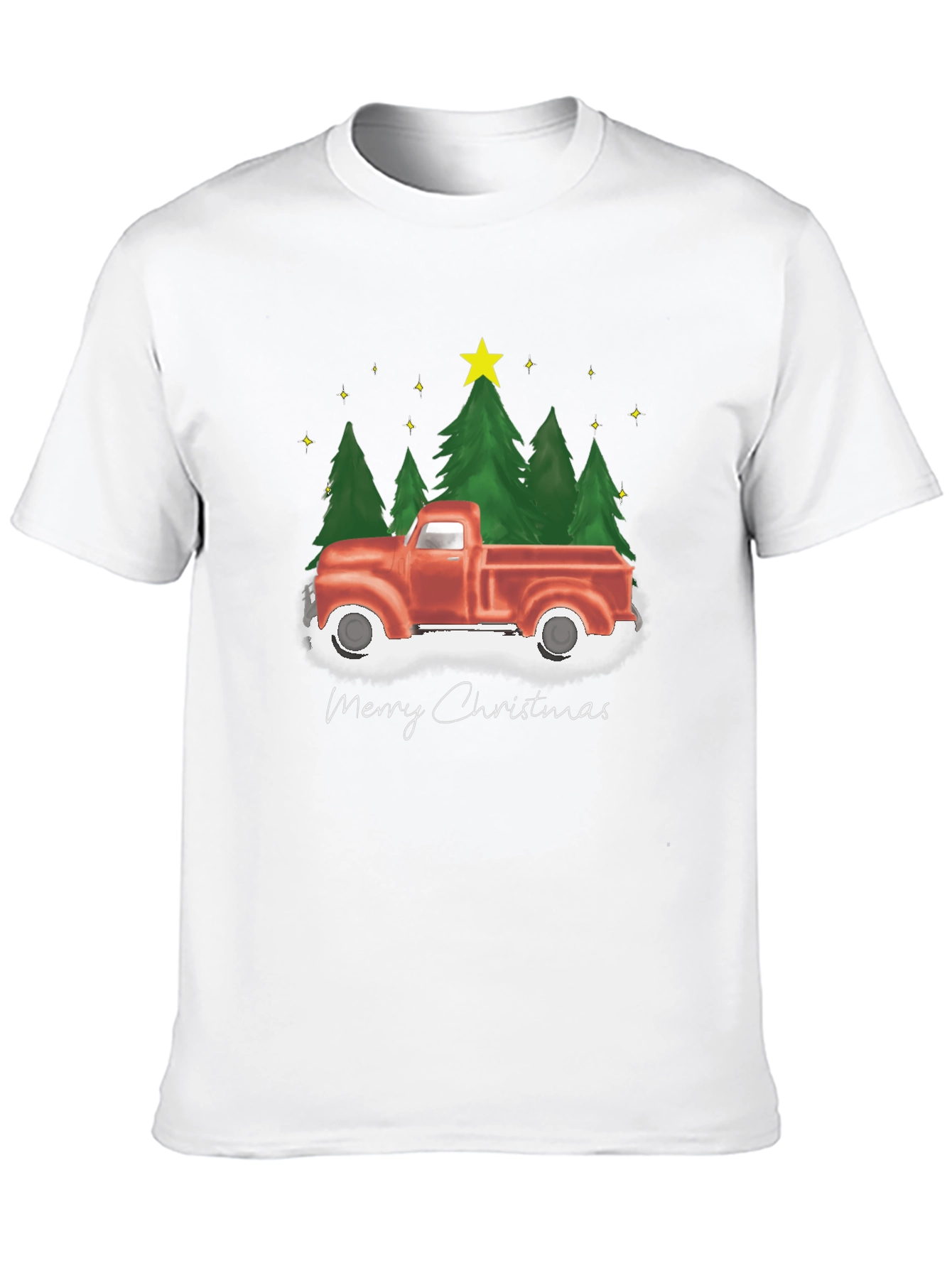 Christmas Truck T-Shirt - Holiday Tee
