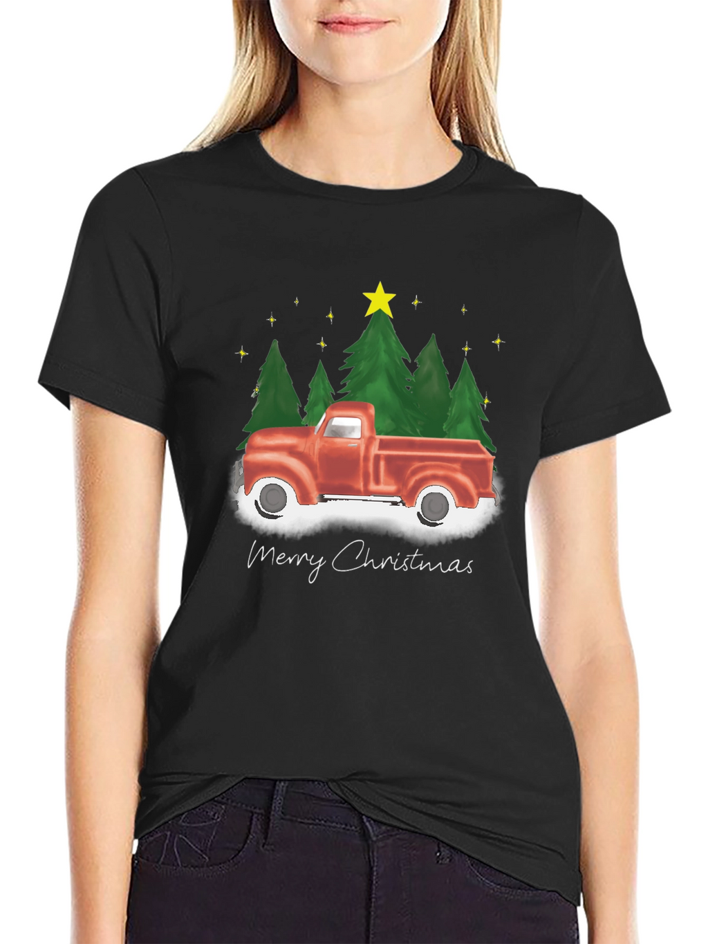 Christmas Truck T-Shirt - Holiday Tee