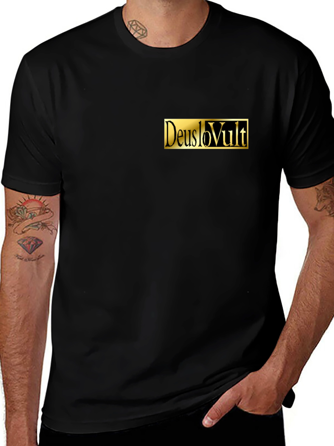 Deus Lo Vult Black T-Shirt