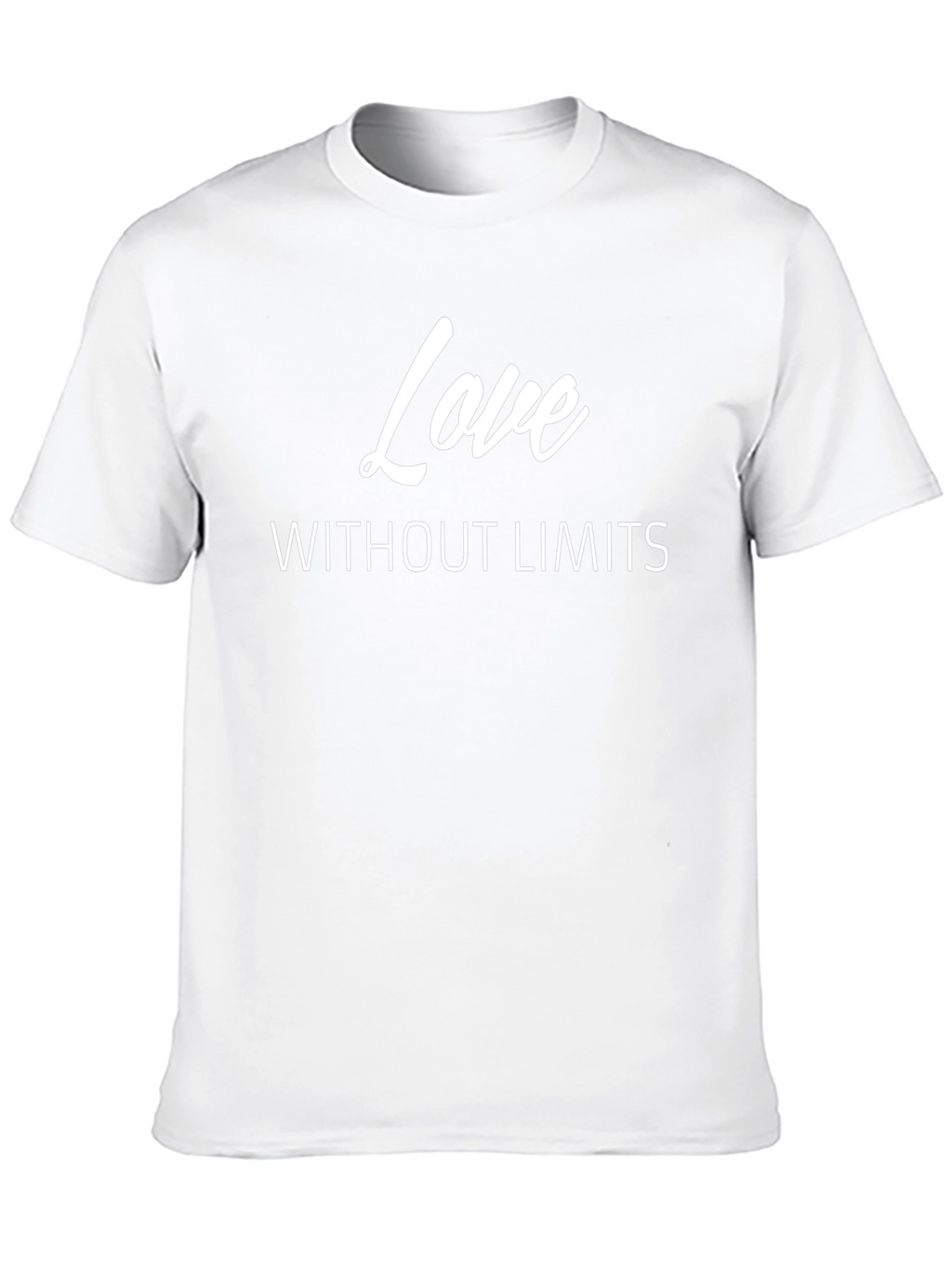 Love Without Limits Graphic Tee - Stylish Black T-Shirt