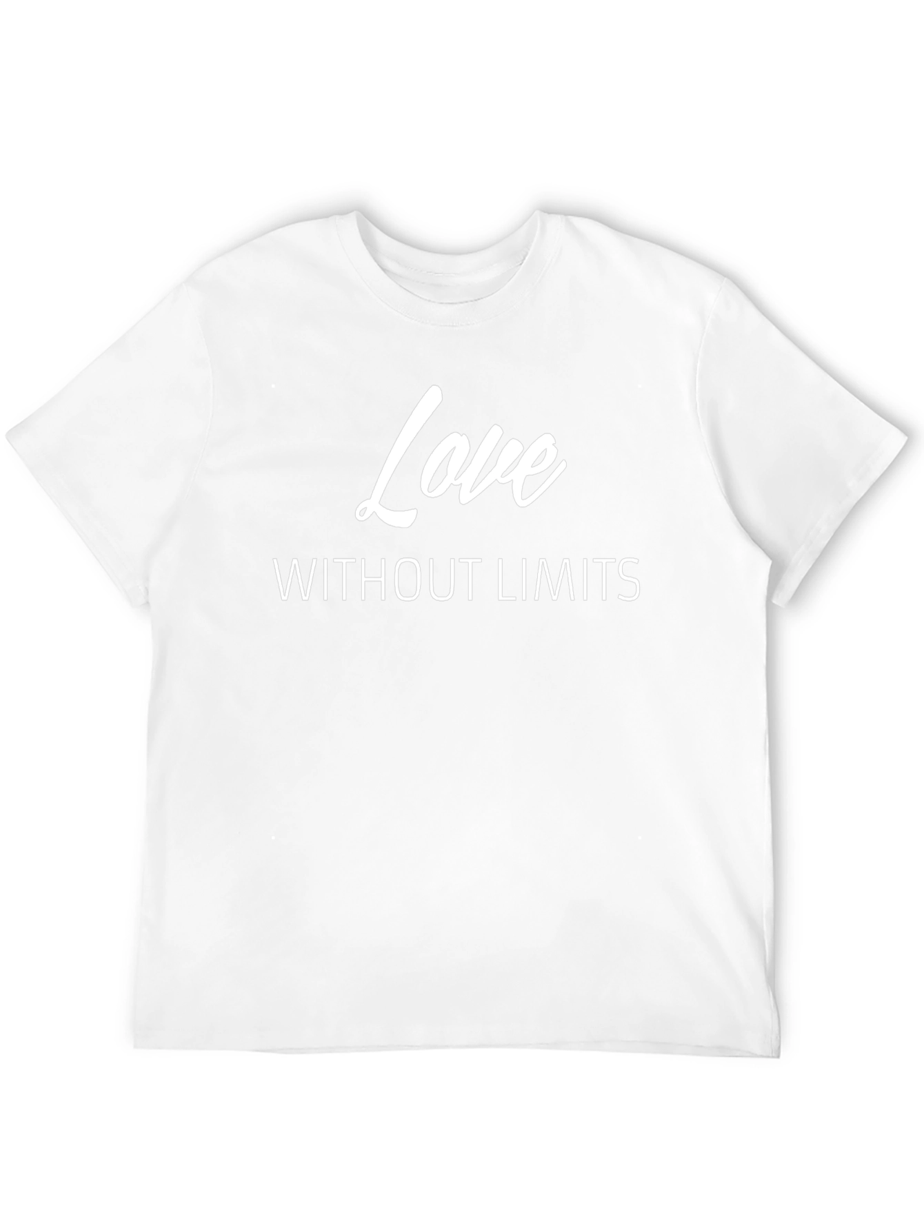 Love Without Limits Graphic Tee - Stylish Black T-Shirt