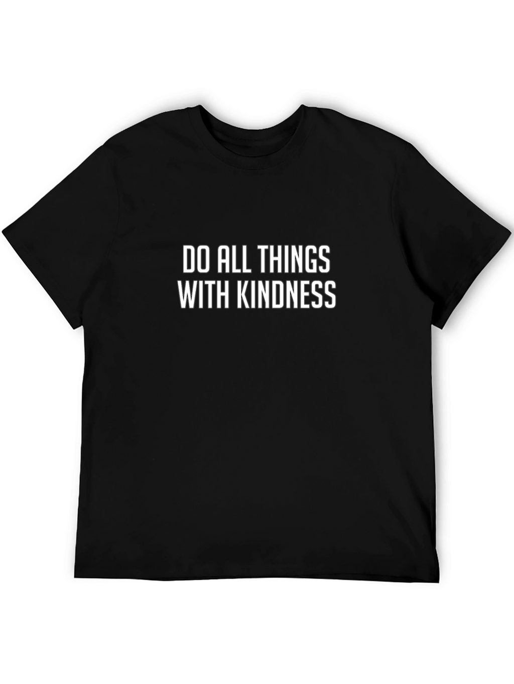 Kindness T-Shirt - Black Graphic Tee