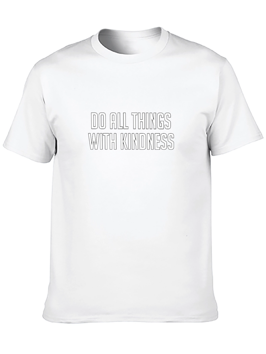 Kindness T-Shirt - Black Graphic Tee
