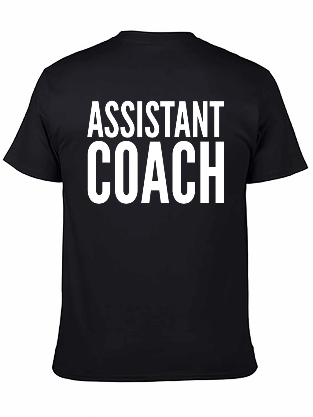 Assistant Coach Black T-Shirt