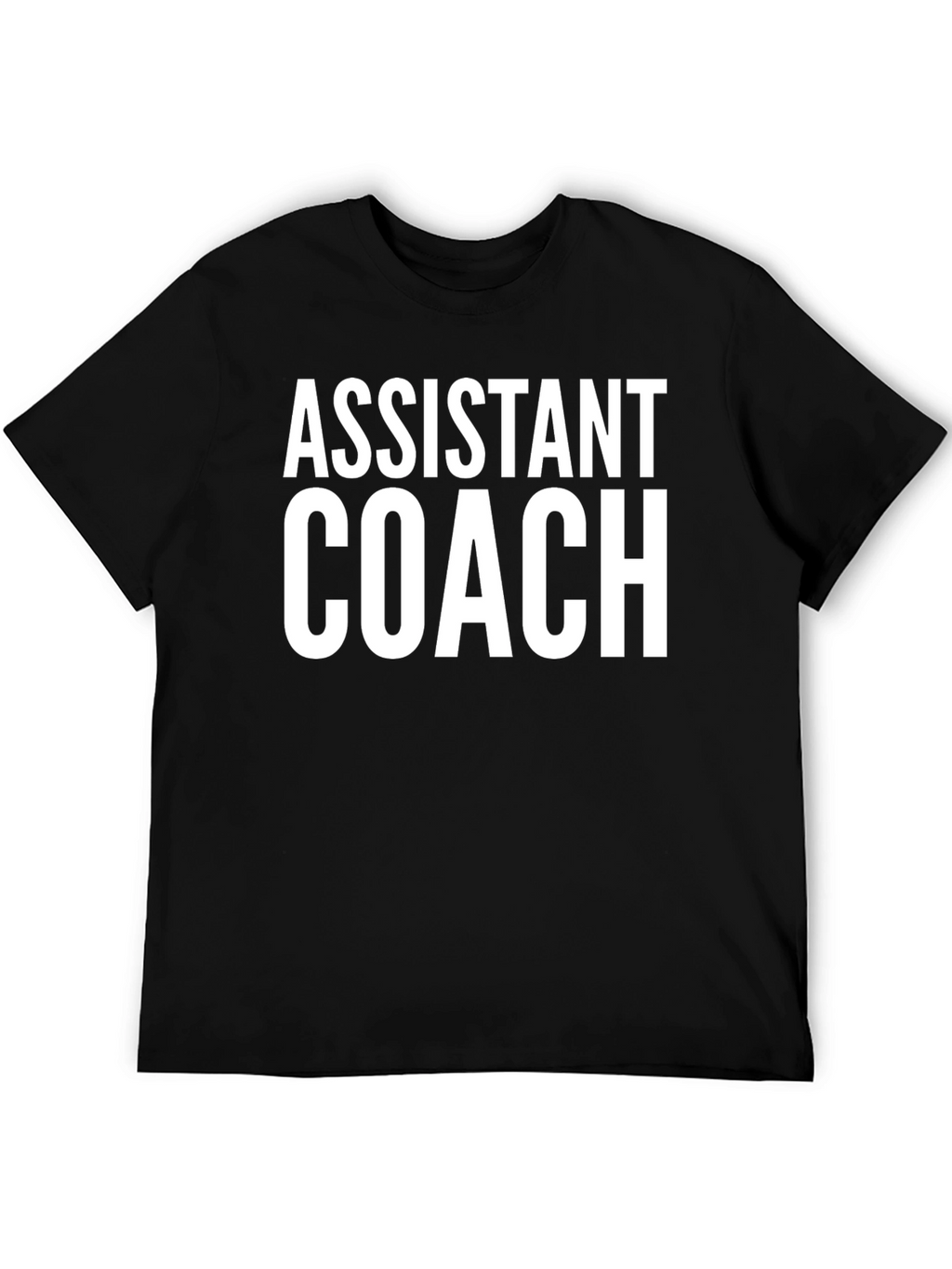 Assistant Coach Black T-Shirt