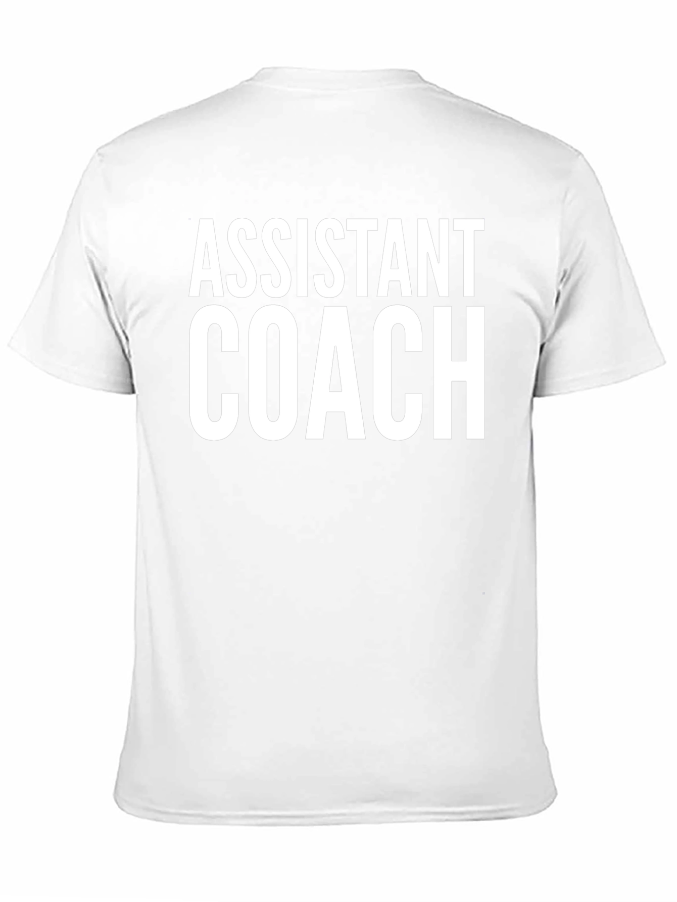 Assistant Coach Black T-Shirt