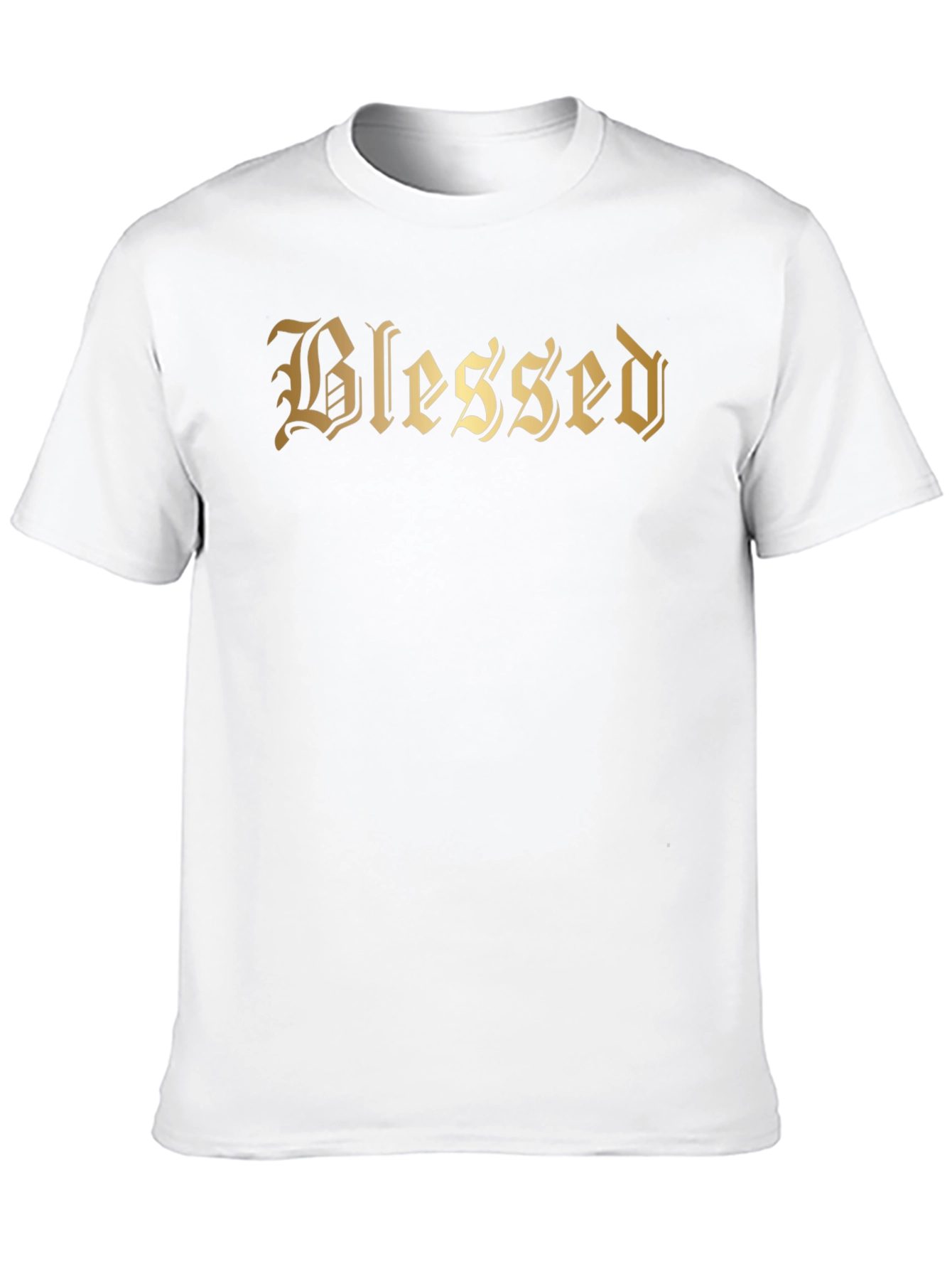 Blessed Black T-Shirt - Religious Inspired Graphic Tee