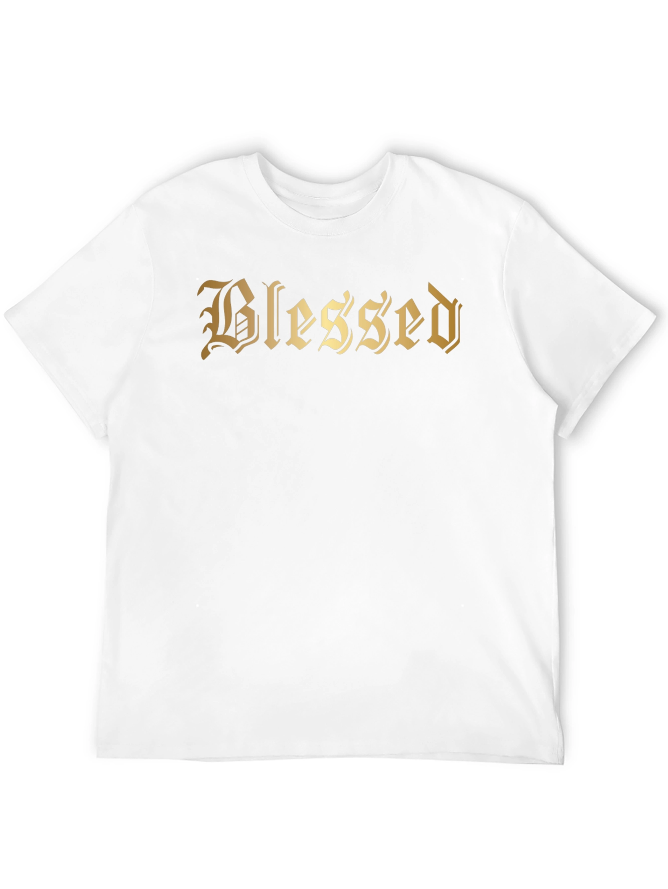 Blessed Black T-Shirt - Religious Inspired Graphic Tee