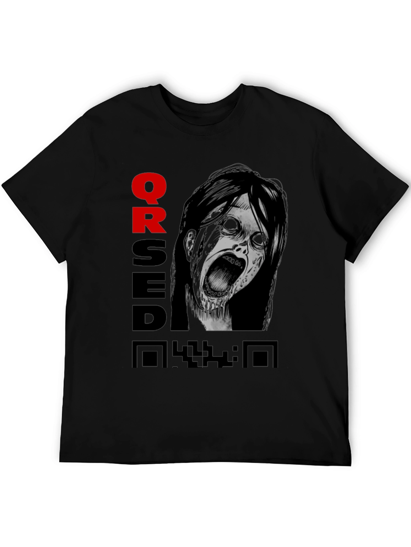 Cursed QR Code Graphic Tee