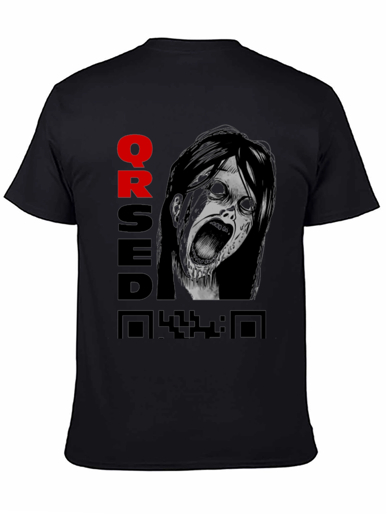 Cursed QR Code Graphic Tee