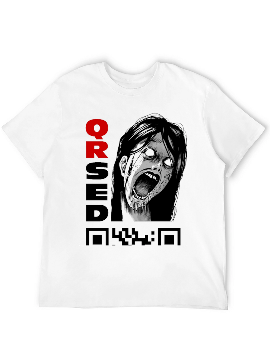 Cursed QR Code Graphic Tee
