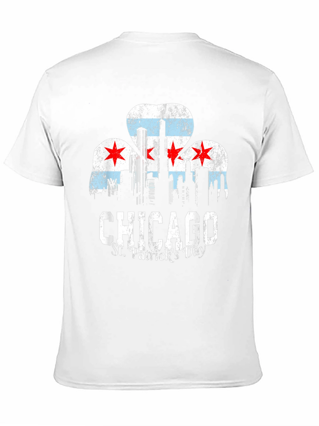 Chicago St. Patricks Day Shamrock T-Shirt