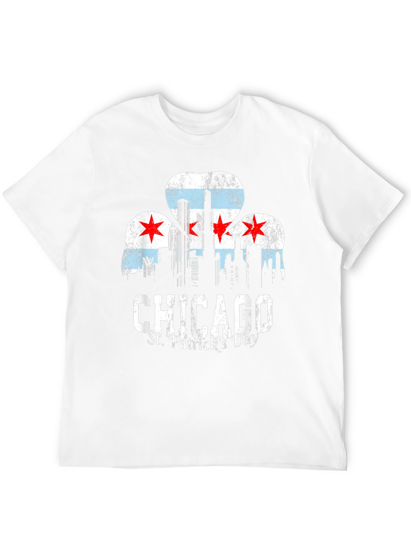 Chicago St. Patricks Day Shamrock T-Shirt