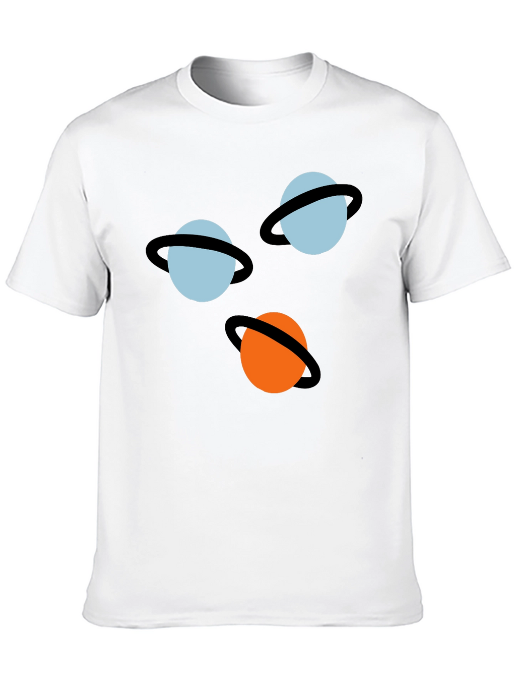 Planetary Style Black Graphic Tee