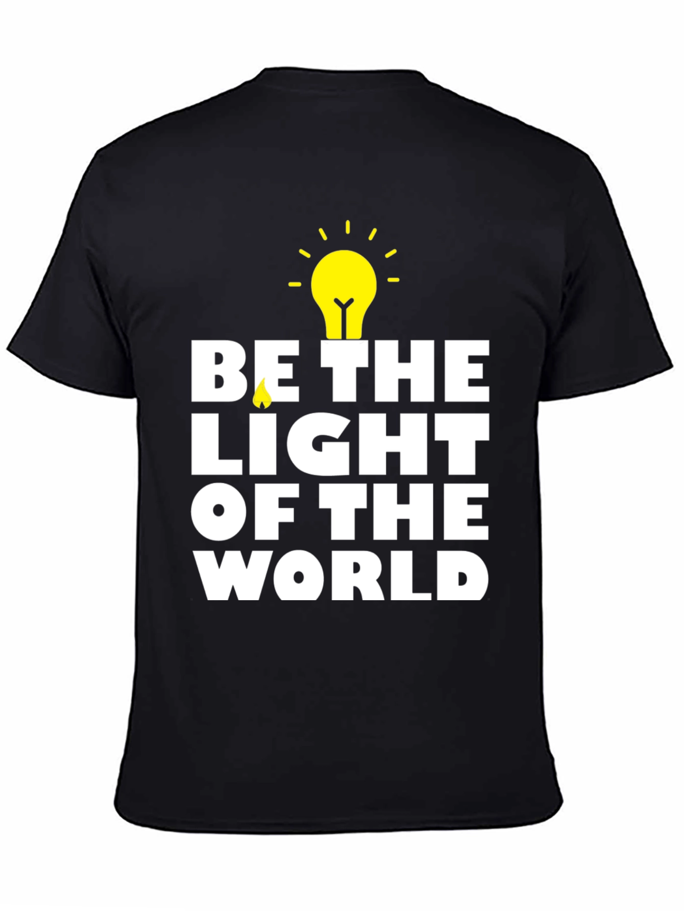 Be The Light T-Shirt - Inspirational Graphic Tee
