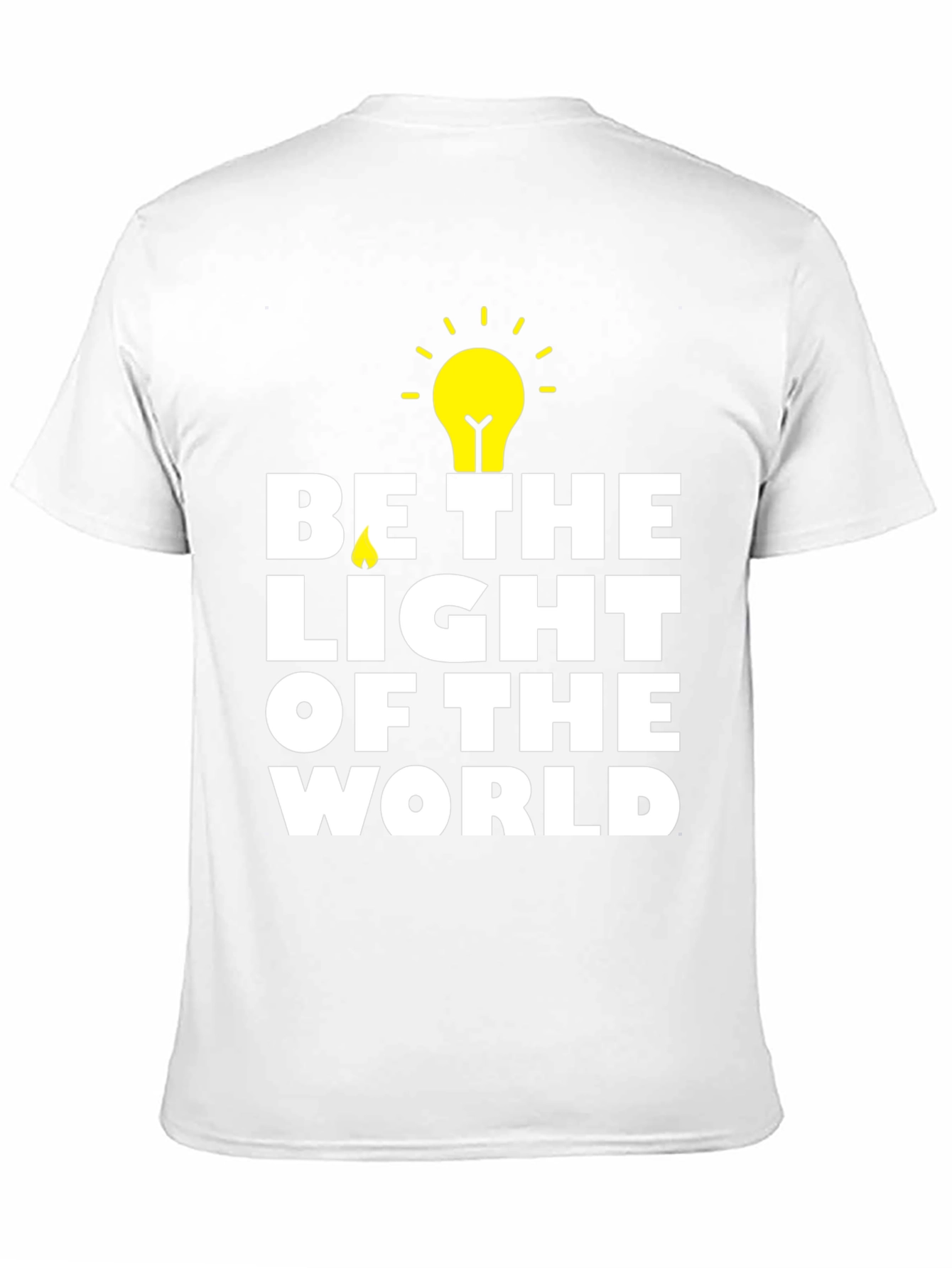 Be The Light T-Shirt - Inspirational Graphic Tee