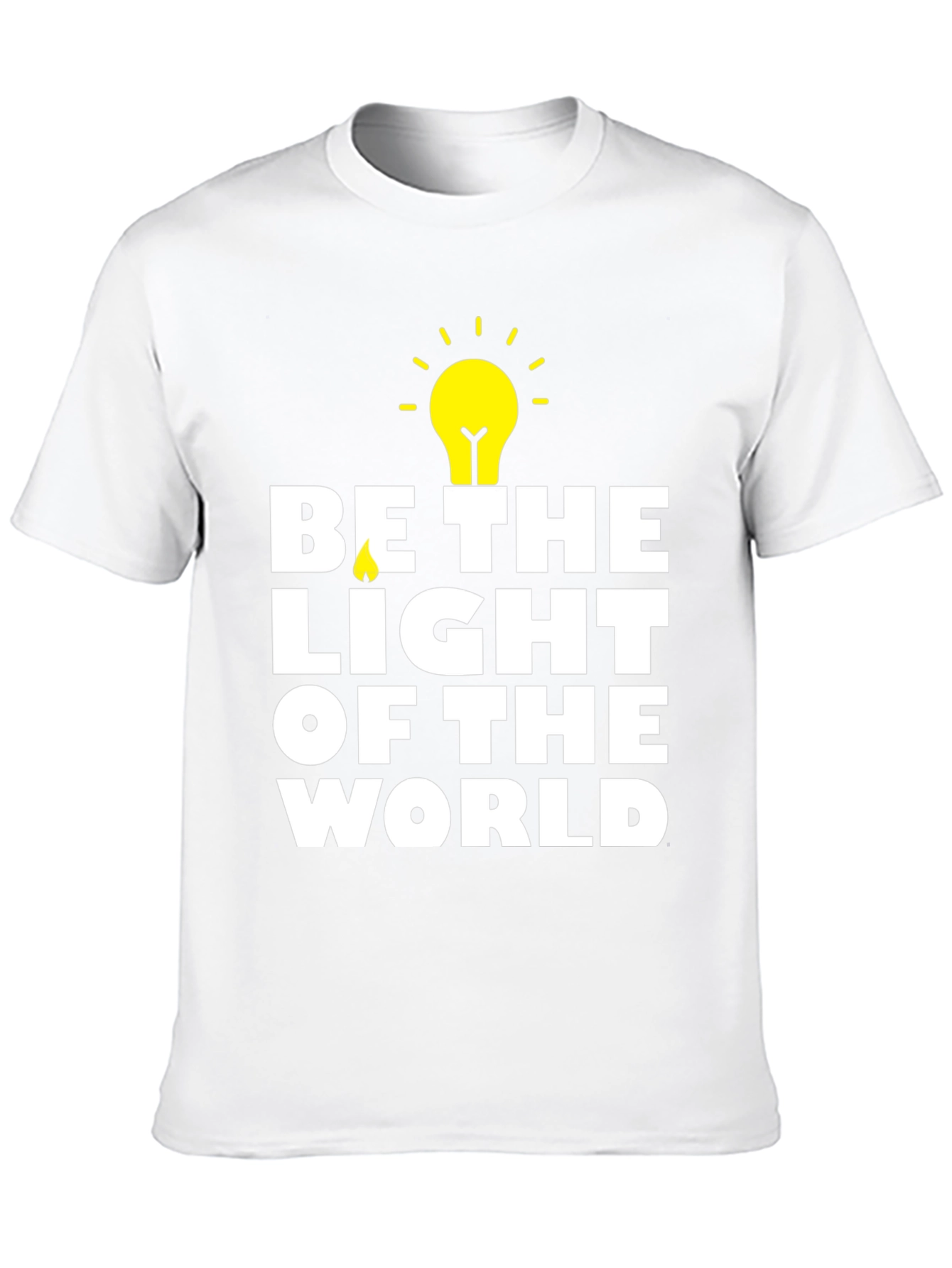 Be The Light T-Shirt - Inspirational Graphic Tee