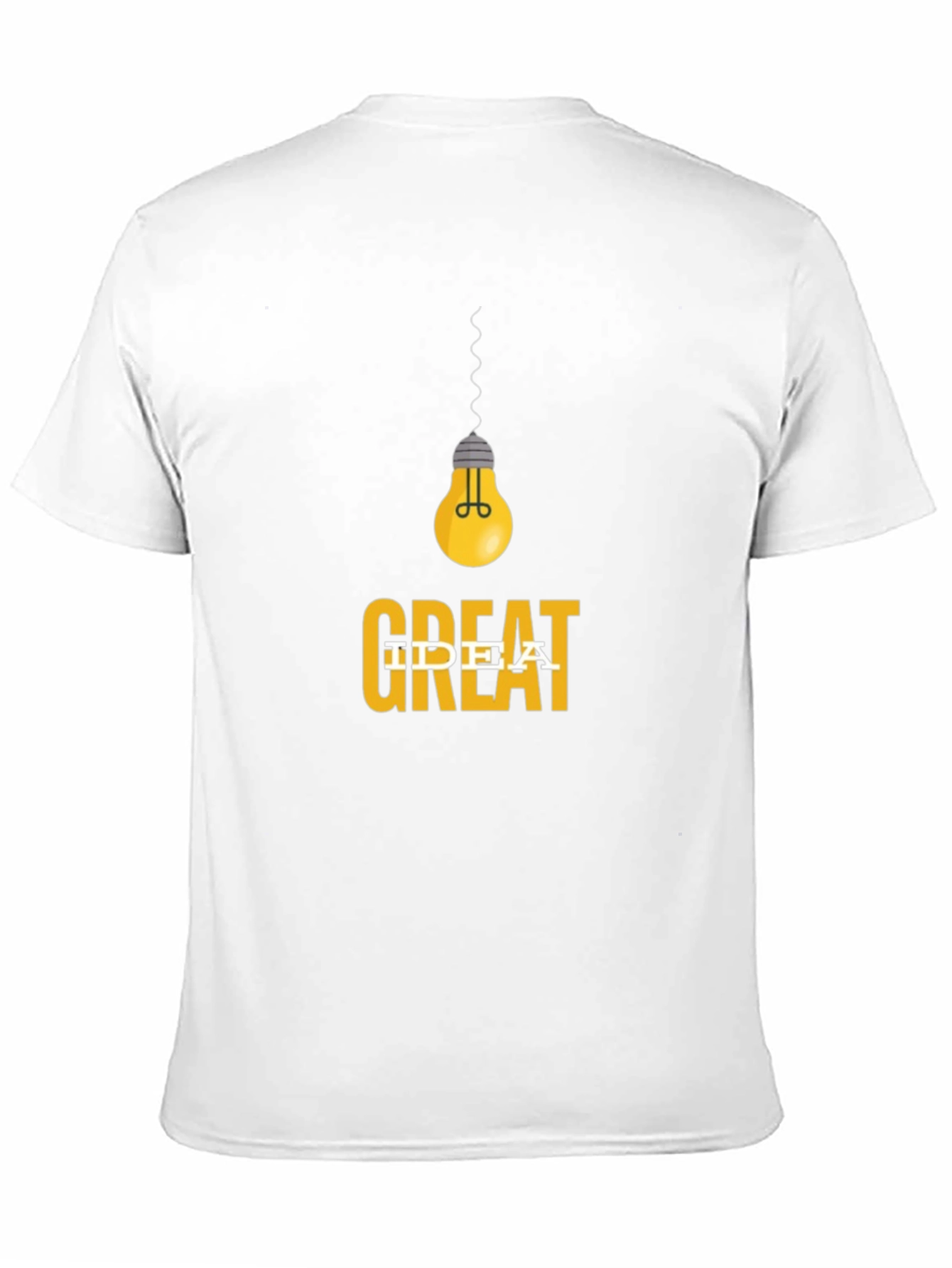 Great Idea T-Shirt - Mens Black Graphic Tee