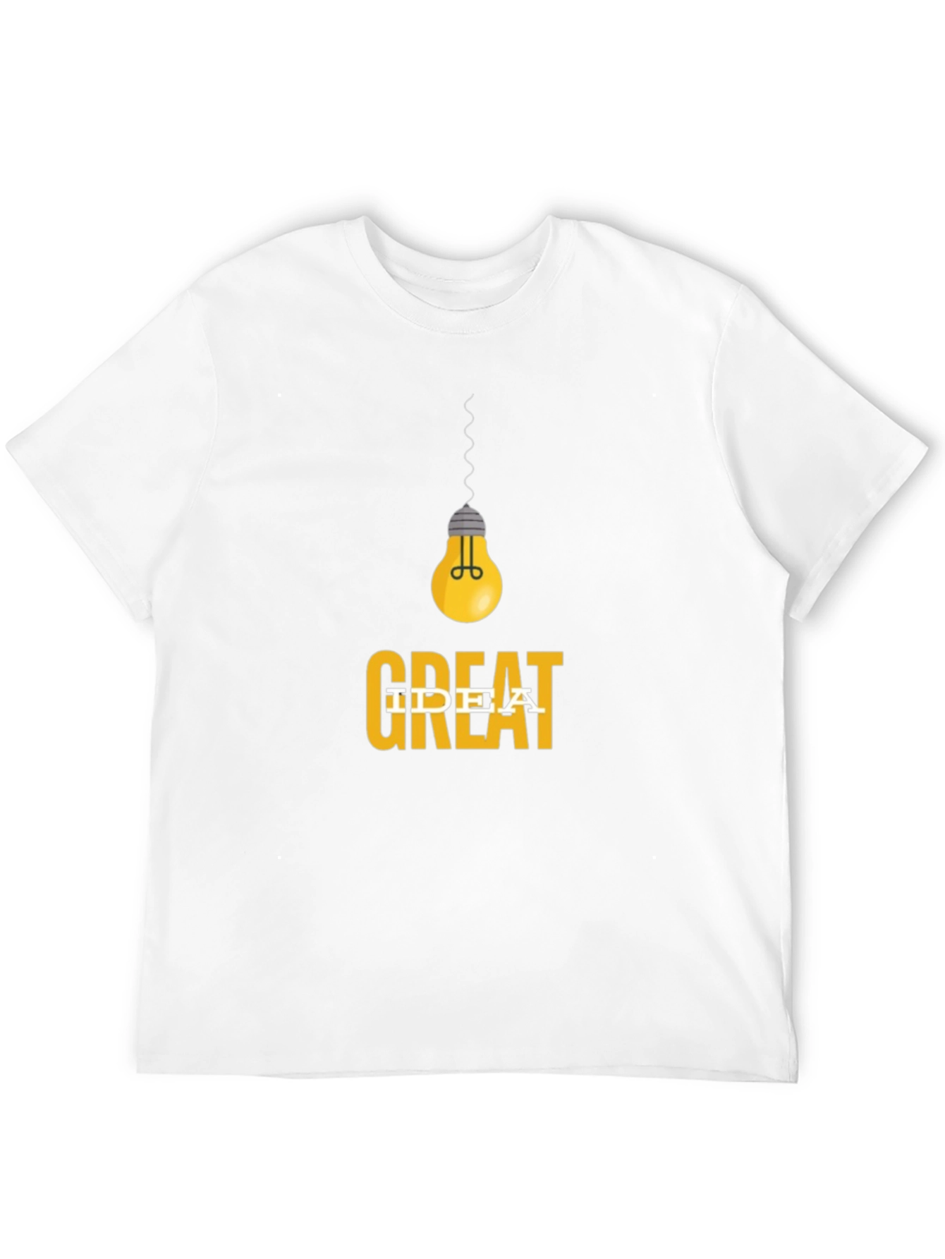 Great Idea T-Shirt - Mens Black Graphic Tee