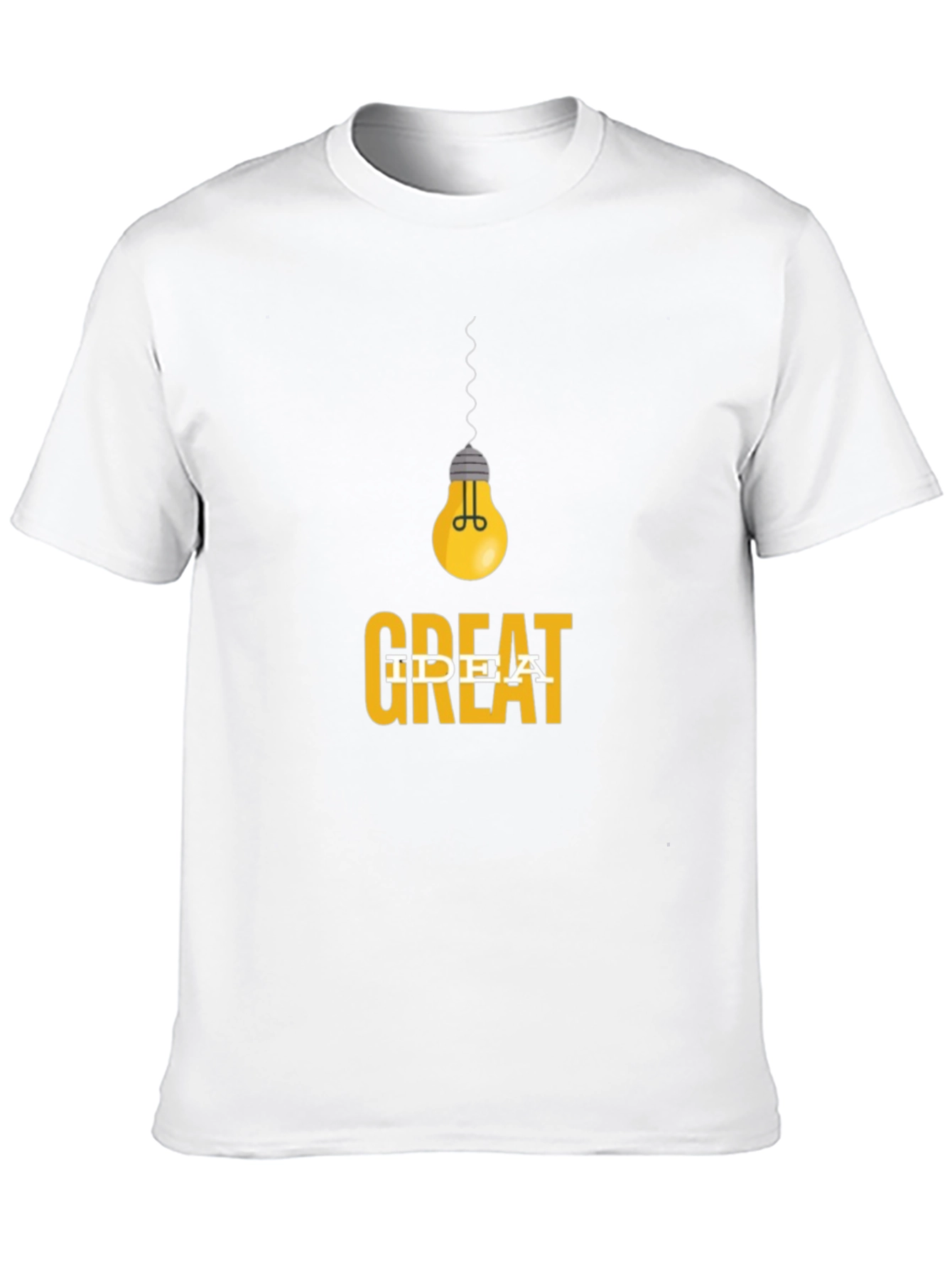 Great Idea T-Shirt - Mens Black Graphic Tee