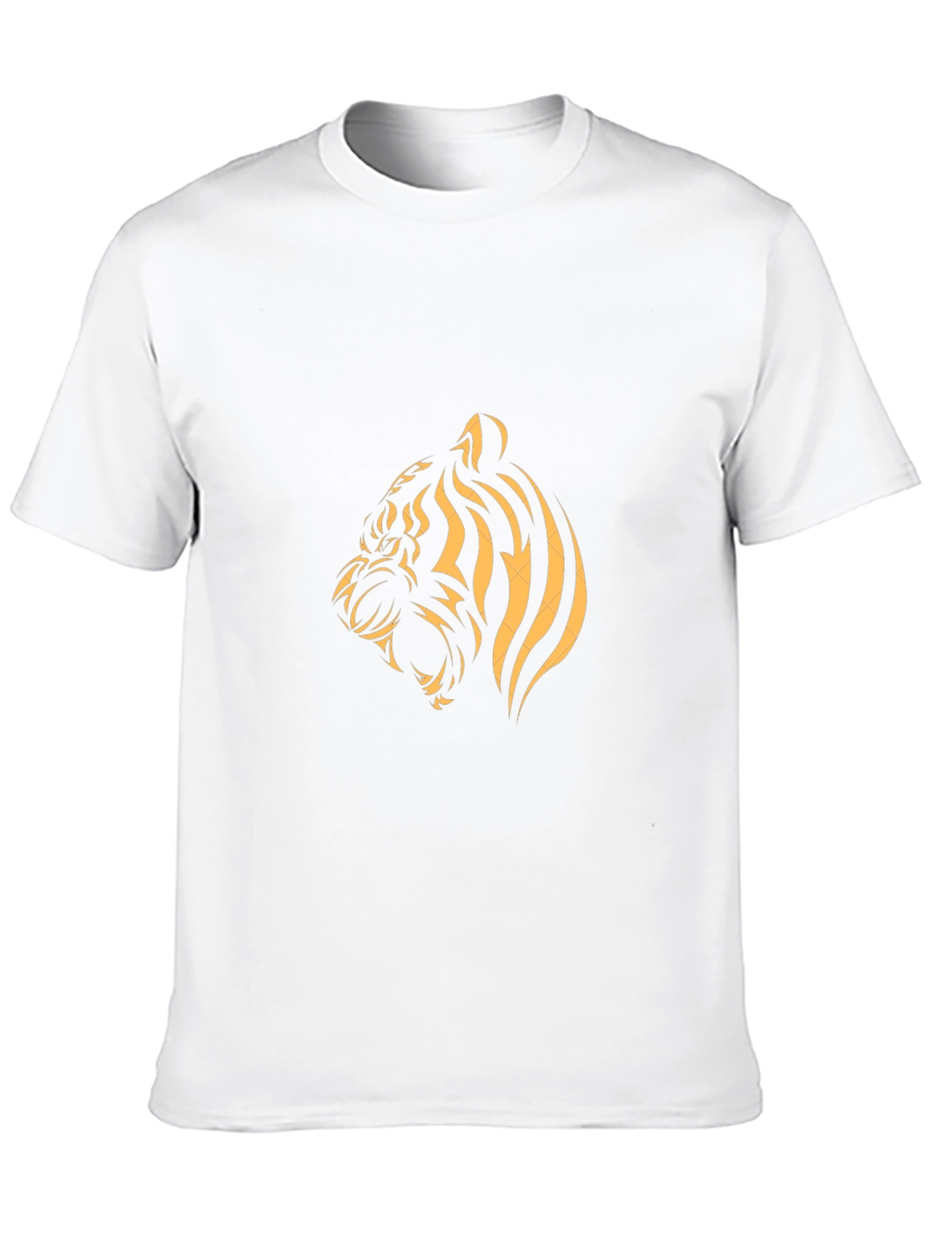 Black Tiger Graphic Tee - Bold Animal Print T-Shirt