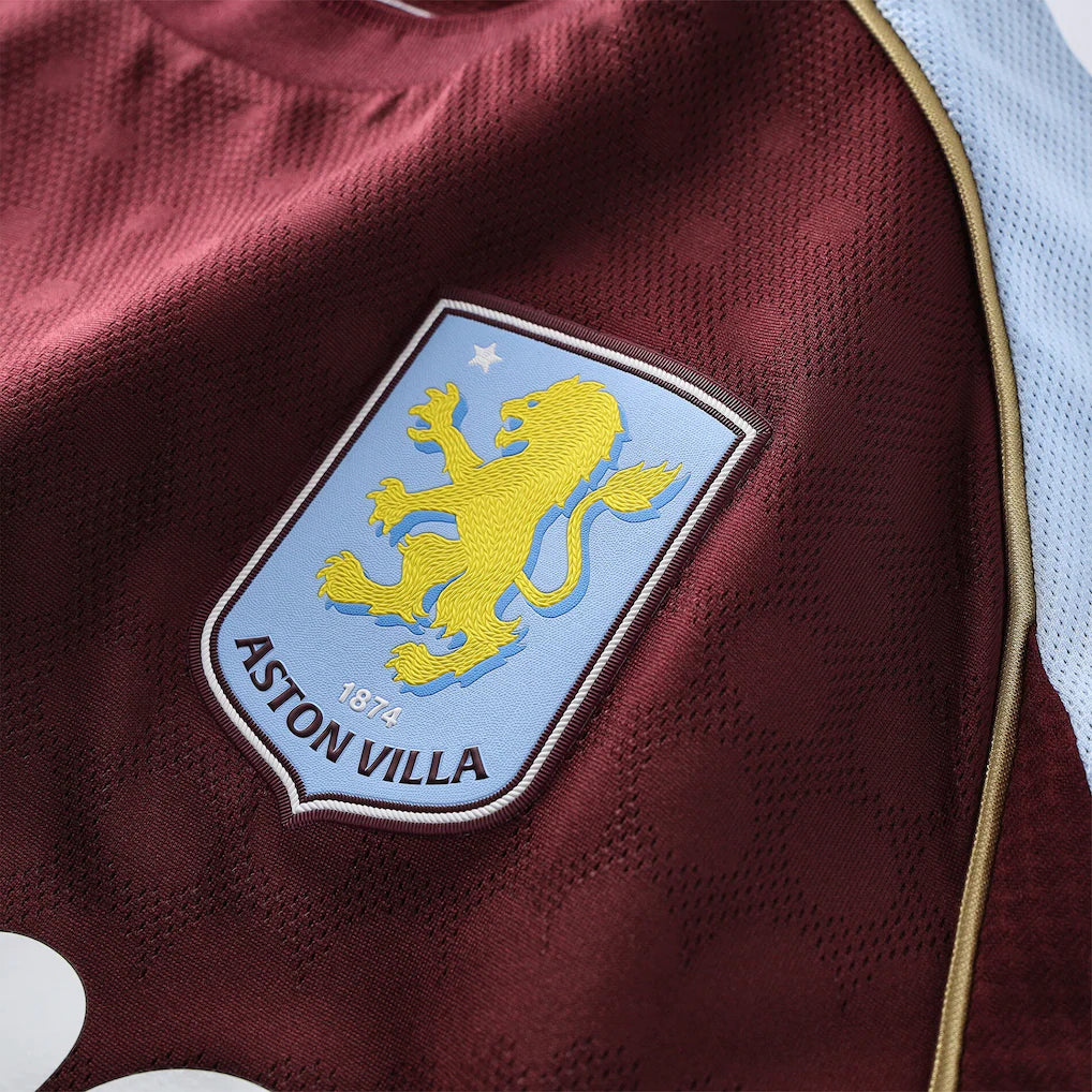 Player Version Aston Villa Home Authentic Match Jersey 2025/26