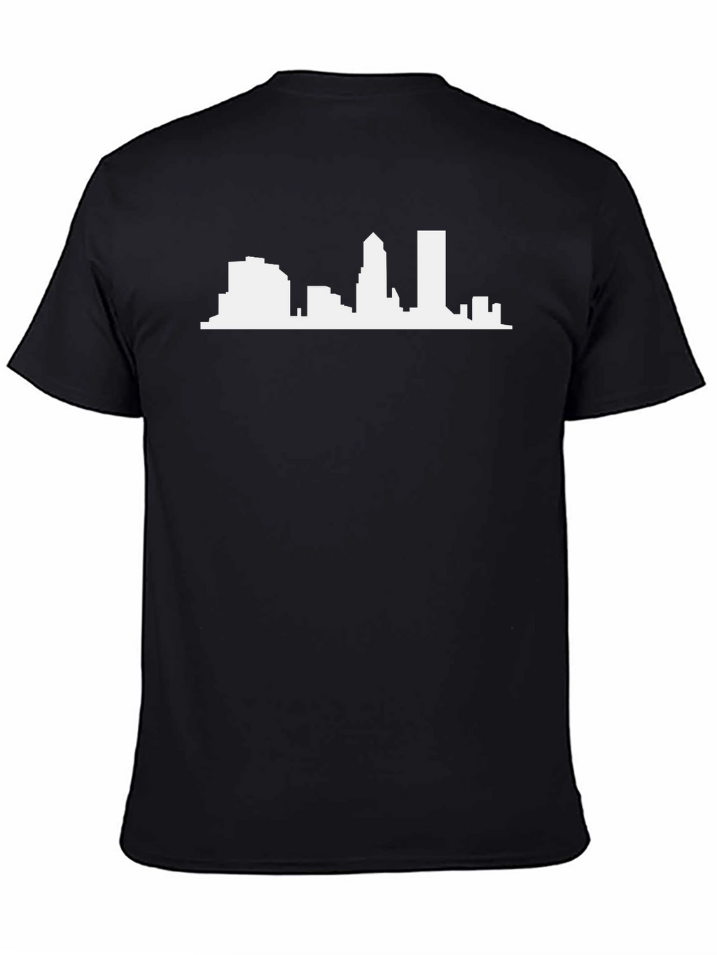 City Skyline Graphic Tee - Black