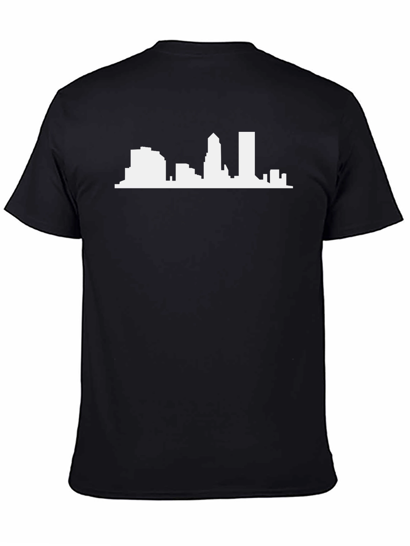 City Skyline Graphic Tee - Black