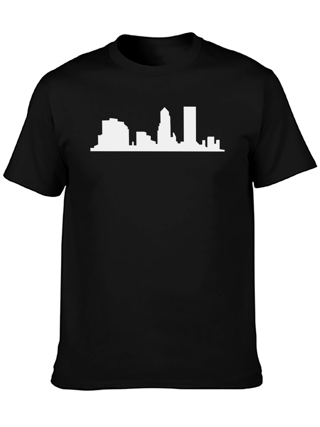 City Skyline Graphic Tee - Black