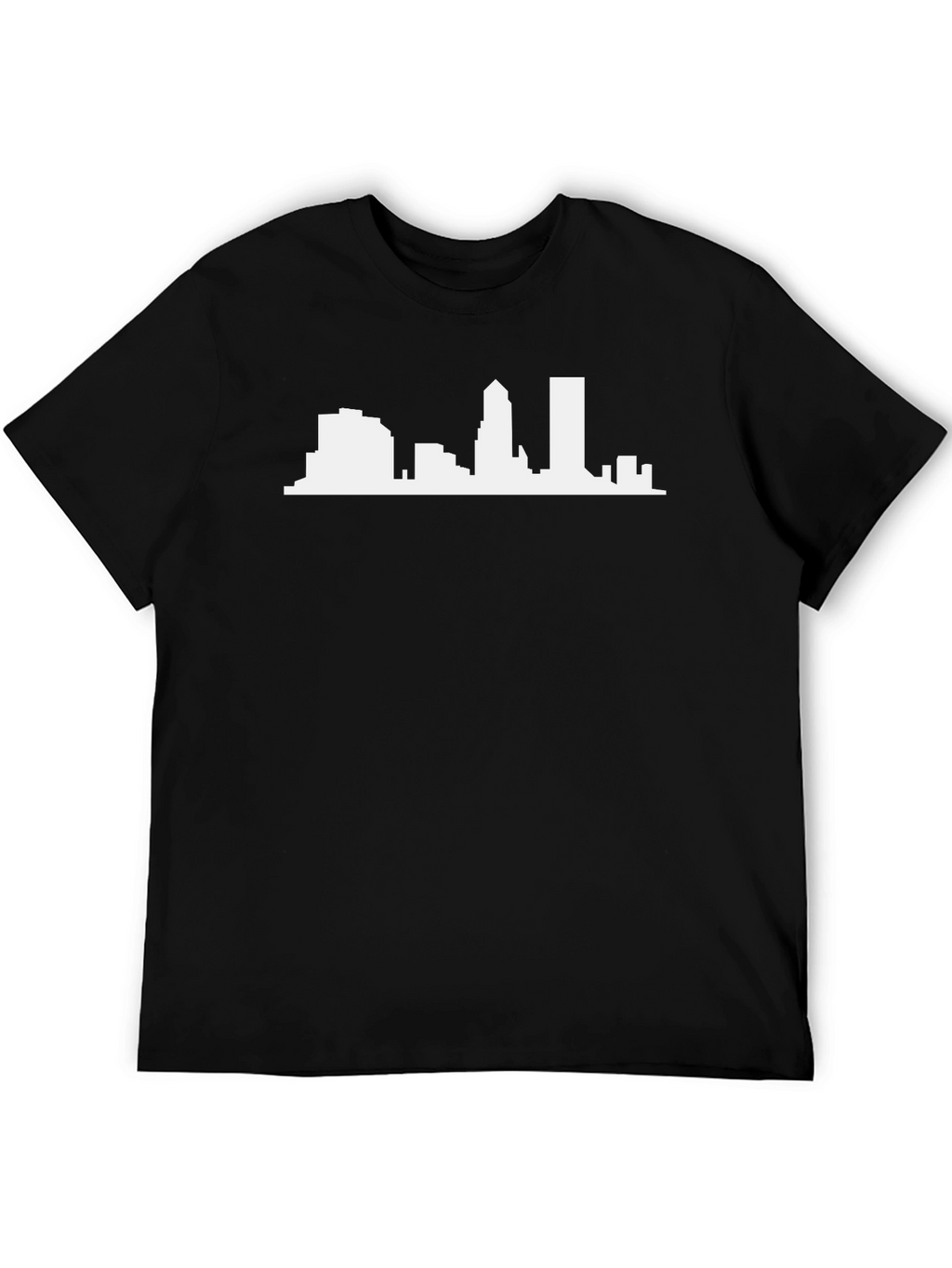 City Skyline Graphic Tee - Black