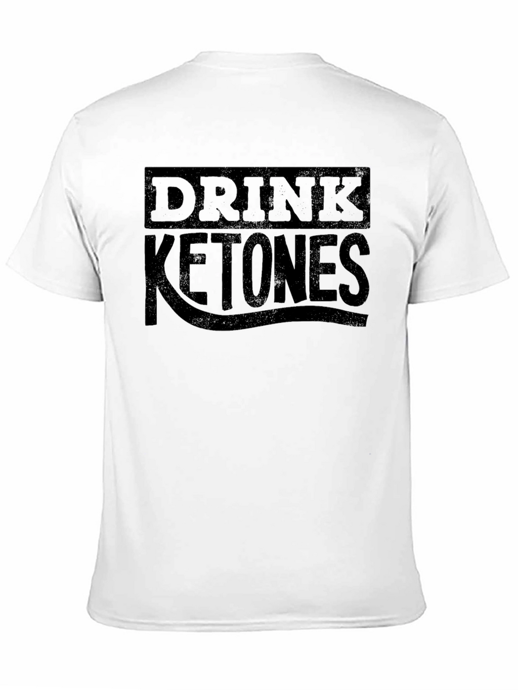 Drink Ketones Black Graphic T-Shirt