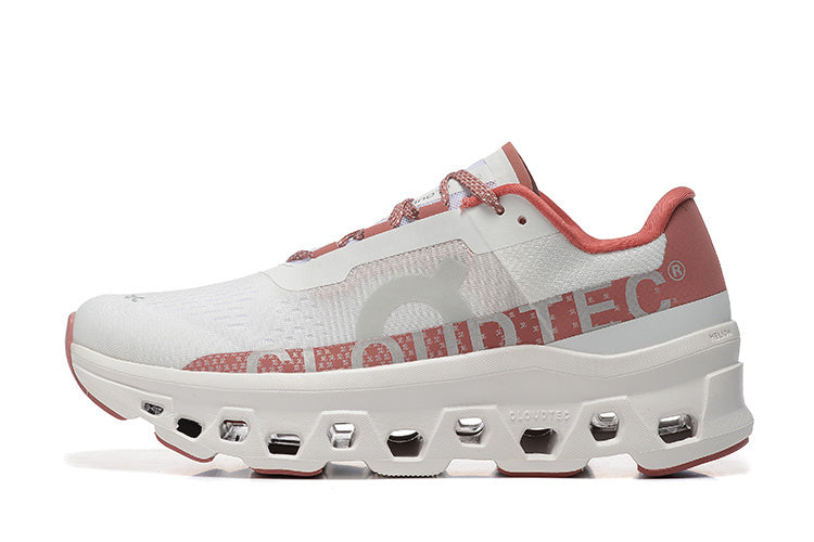 On Running Cloudmonster Sneakers White | Red (Year of the Dragon Limited Edition)