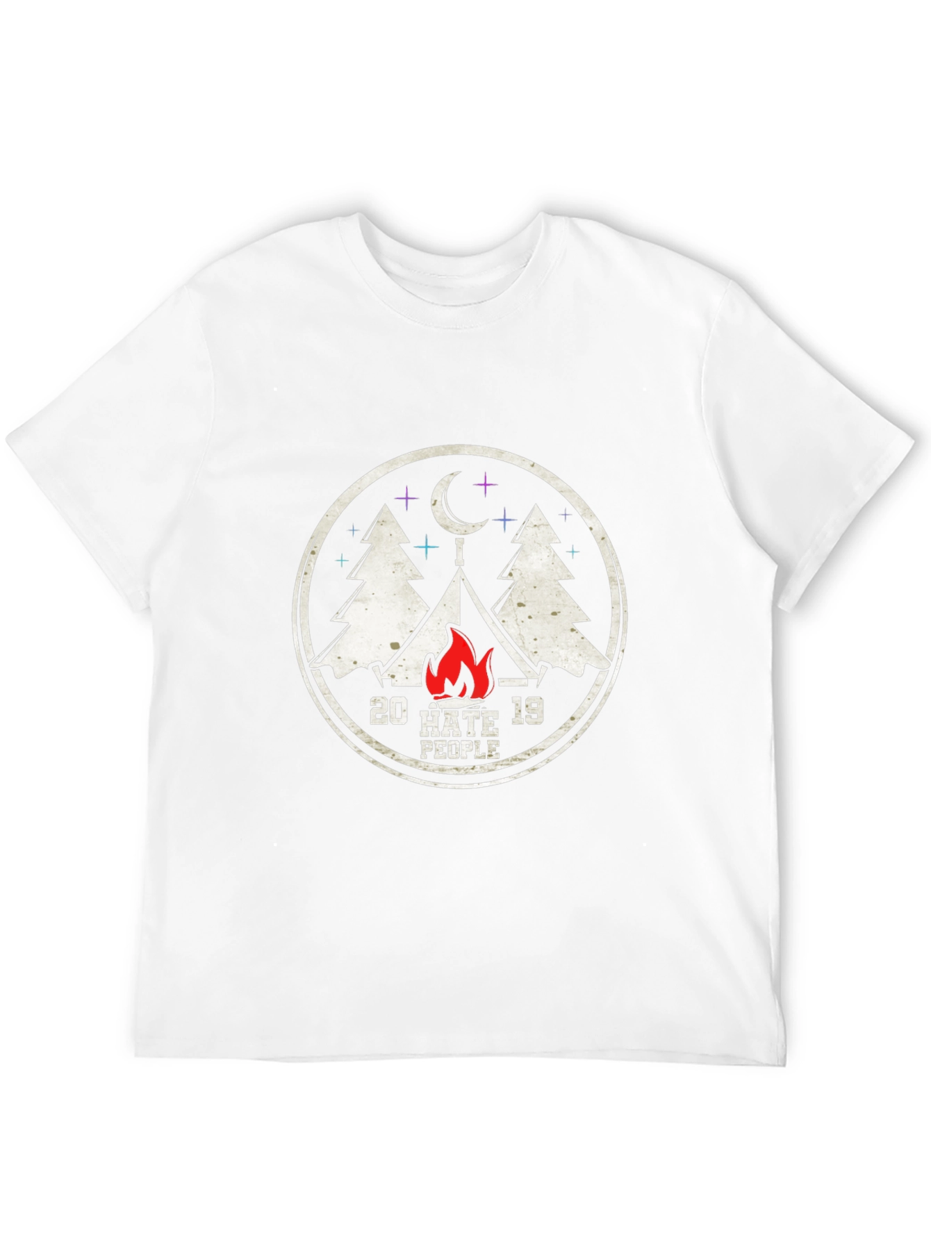 20 Hate 19 People Camping T-Shirt